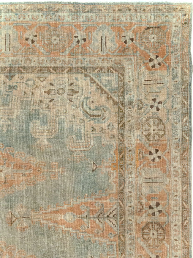 Vintage Persian Veece Room Size Carpet, No.29598 - Gss