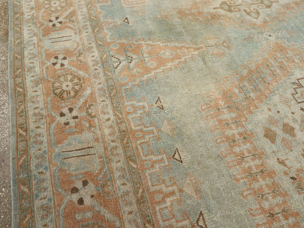 Vintage Persian Veece Room Size Carpet, No.29598 - Gss