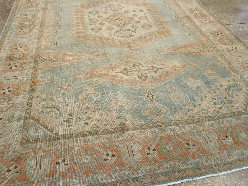 Vintage Persian Veece Room Size Carpet, No.29598 - Gss