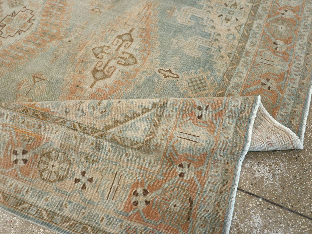 Vintage Persian Veece Room Size Carpet, No.29598 - Gss