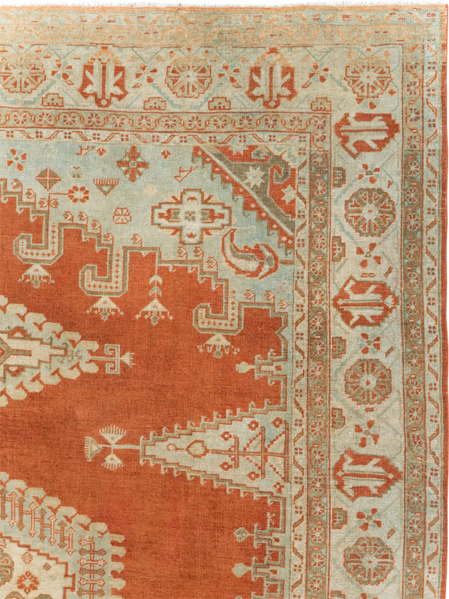 Vintage Persian Veece Room Size Carpet, No.29599 - Gss