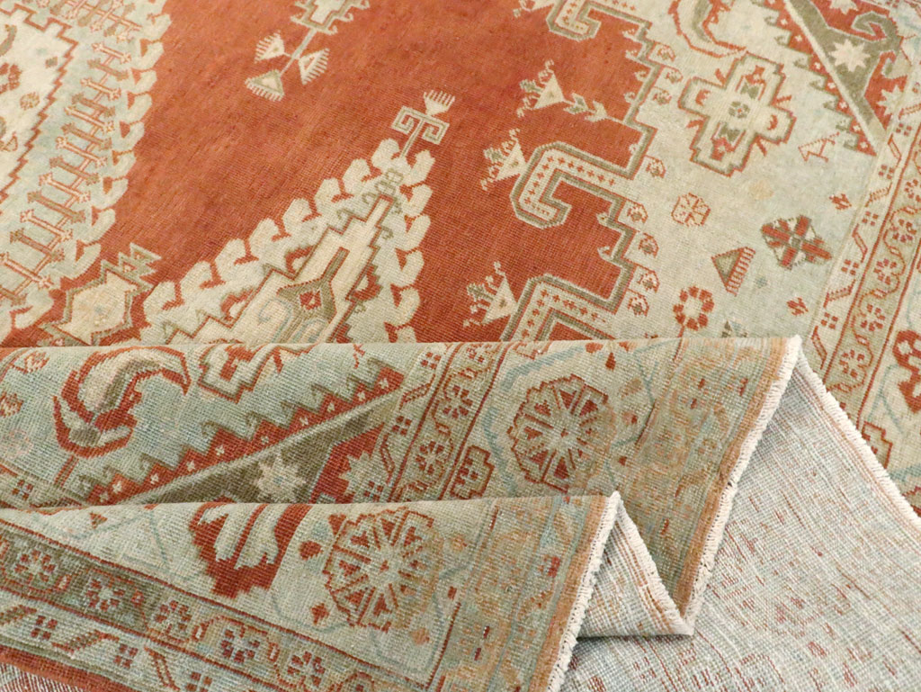 Vintage Persian Veece Room Size Carpet, No.29599 - Gss