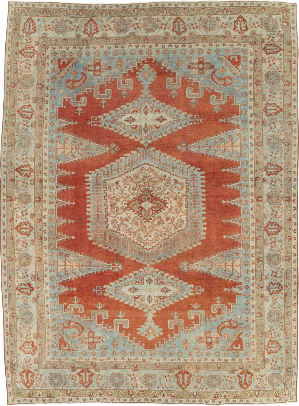 Vintage Persian Veece Carpet, No.29600 - Gss