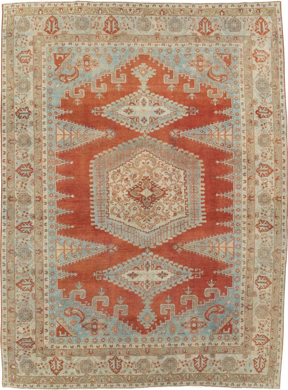Vintage Persian Veece Carpet, No.29600 - Gss