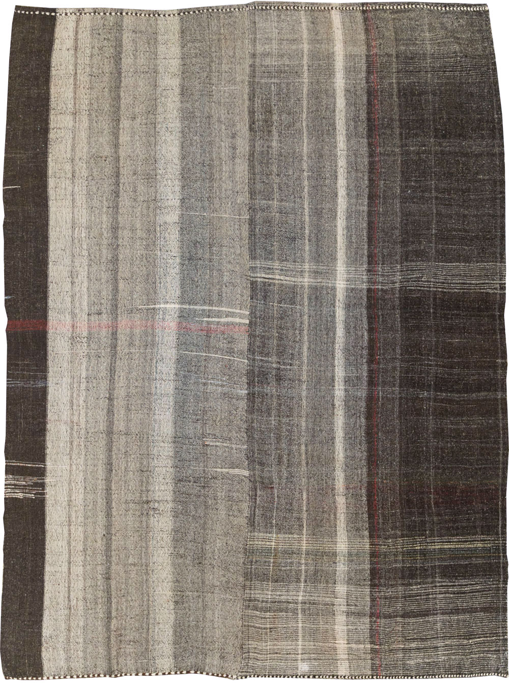 Vintage Turkish Flatweave Kilim , No.29620 - Gss