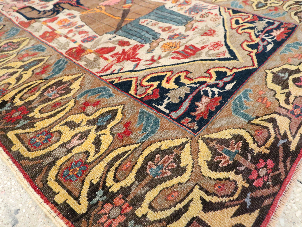 Antique Persian Kurdish Rug, No.29621 - Gss