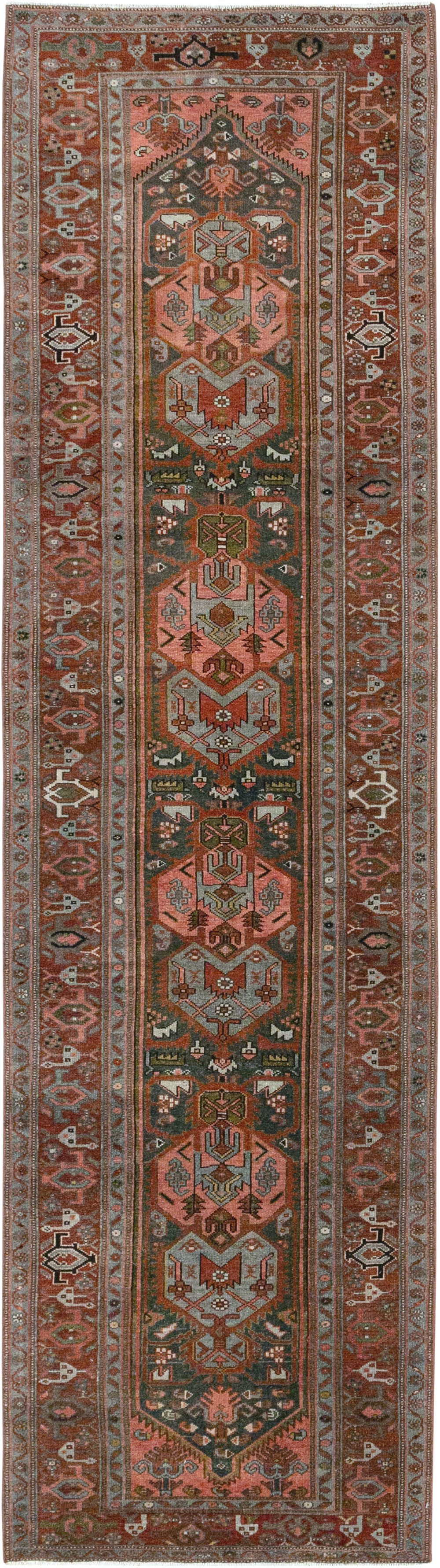 Antique Persian Malayer Runner, No.29629 - Gss