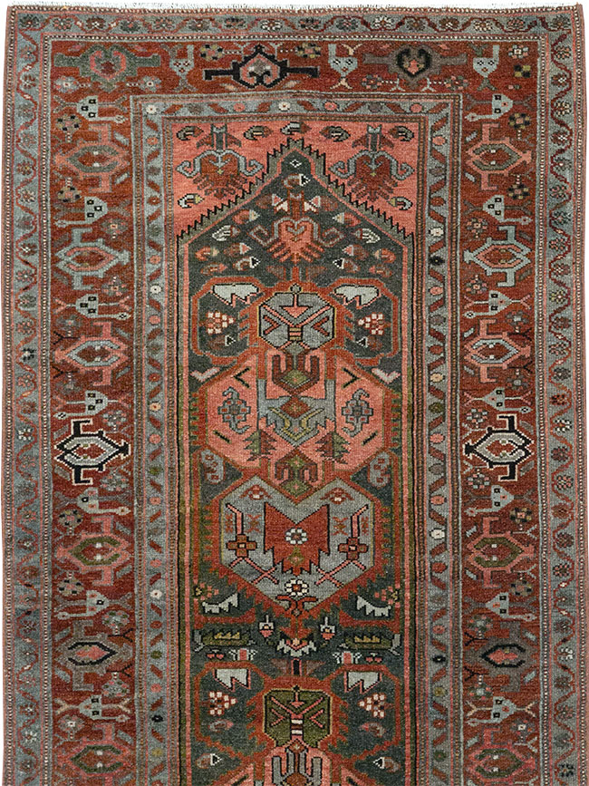 Antique Persian Malayer Runner, No.29629 - Gss