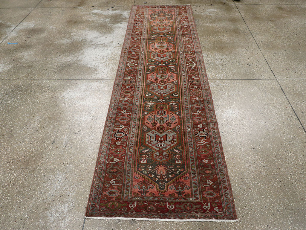 Antique Persian Malayer Runner, No.29629 - Gss