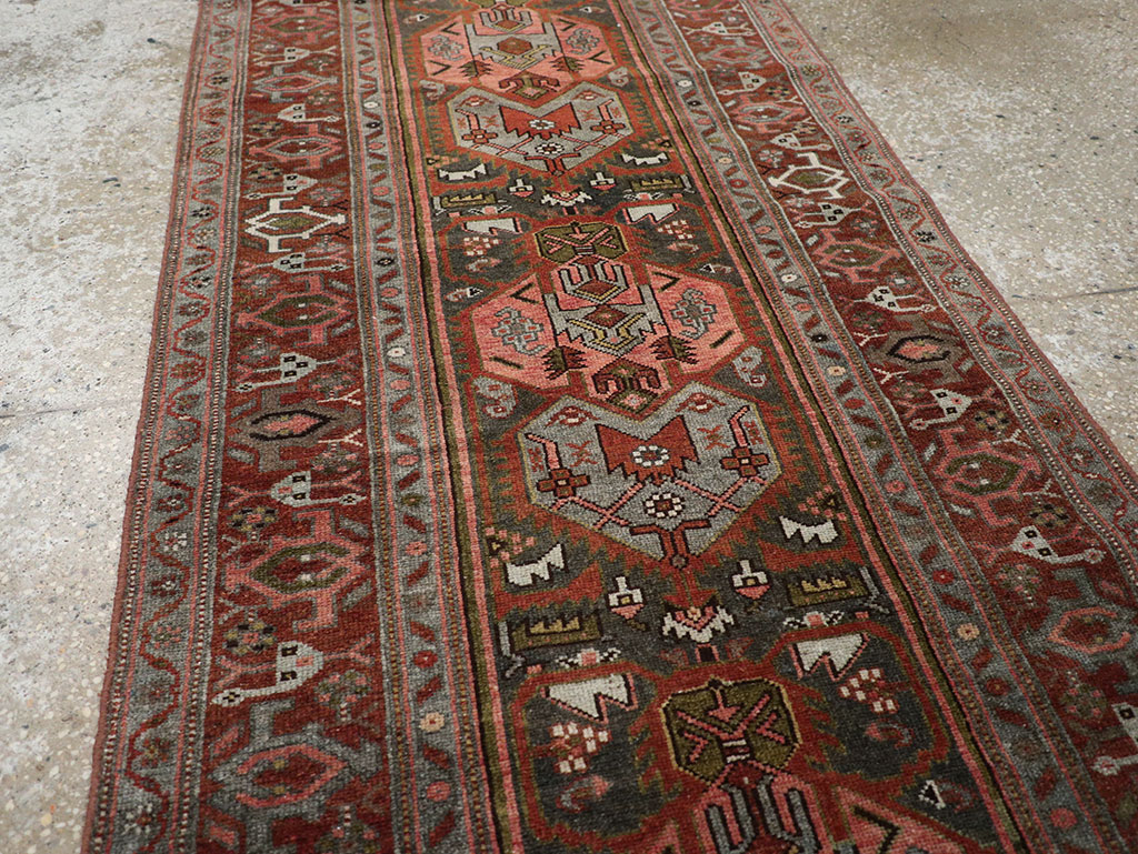 Antique Persian Malayer Runner, No.29629 - Gss