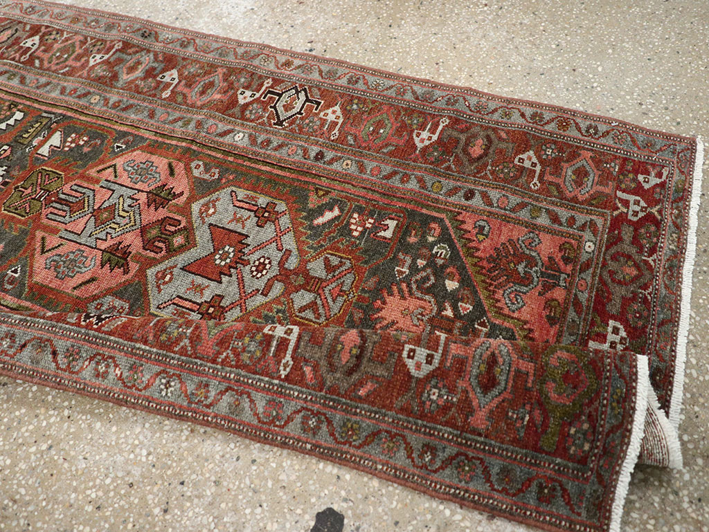 Antique Persian Malayer Runner, No.29629 - Gss
