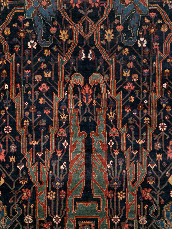 Antique Persian Bidjar Carpet, No.29636 - Gss