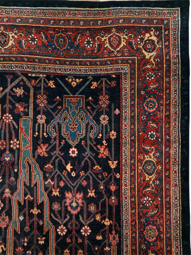 Antique Persian Bidjar Carpet, No.29636 - Gss