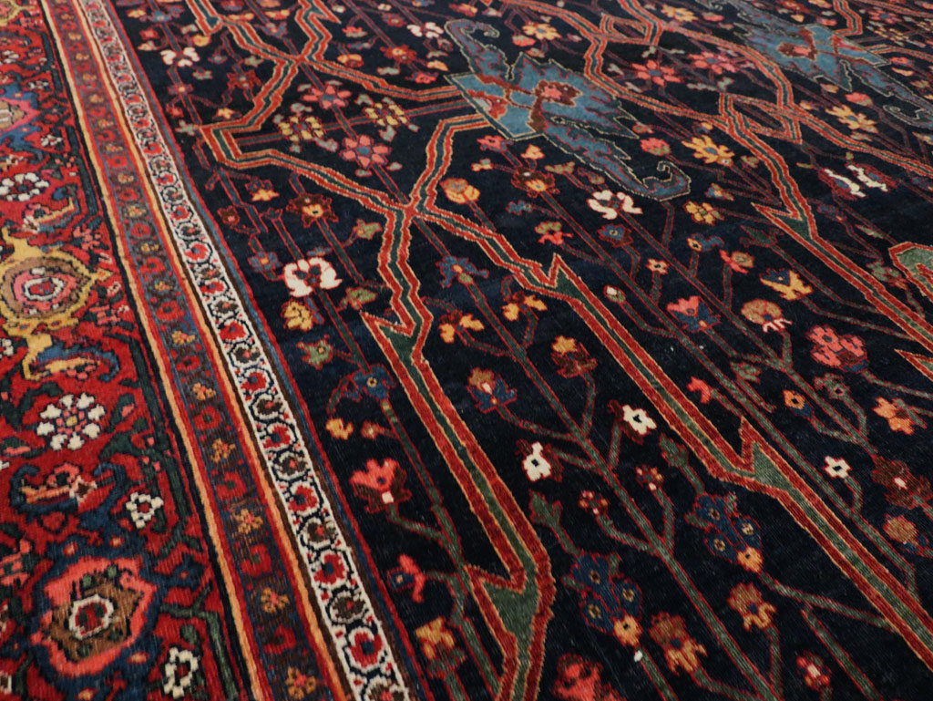 Antique Persian Bidjar Carpet, No.29636 - Gss