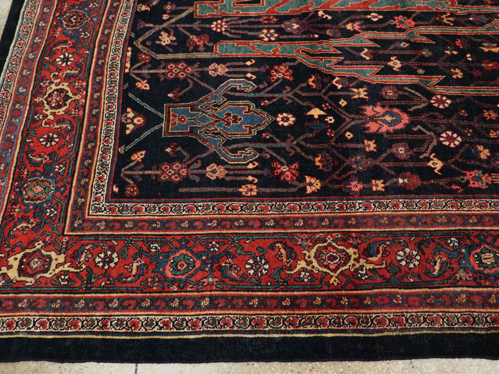Antique Persian Bidjar Carpet, No.29636 - Gss