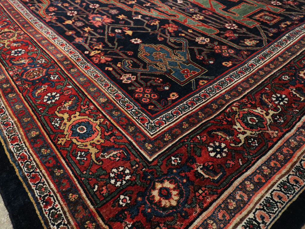 Antique Persian Bidjar Carpet, No.29636 - Gss