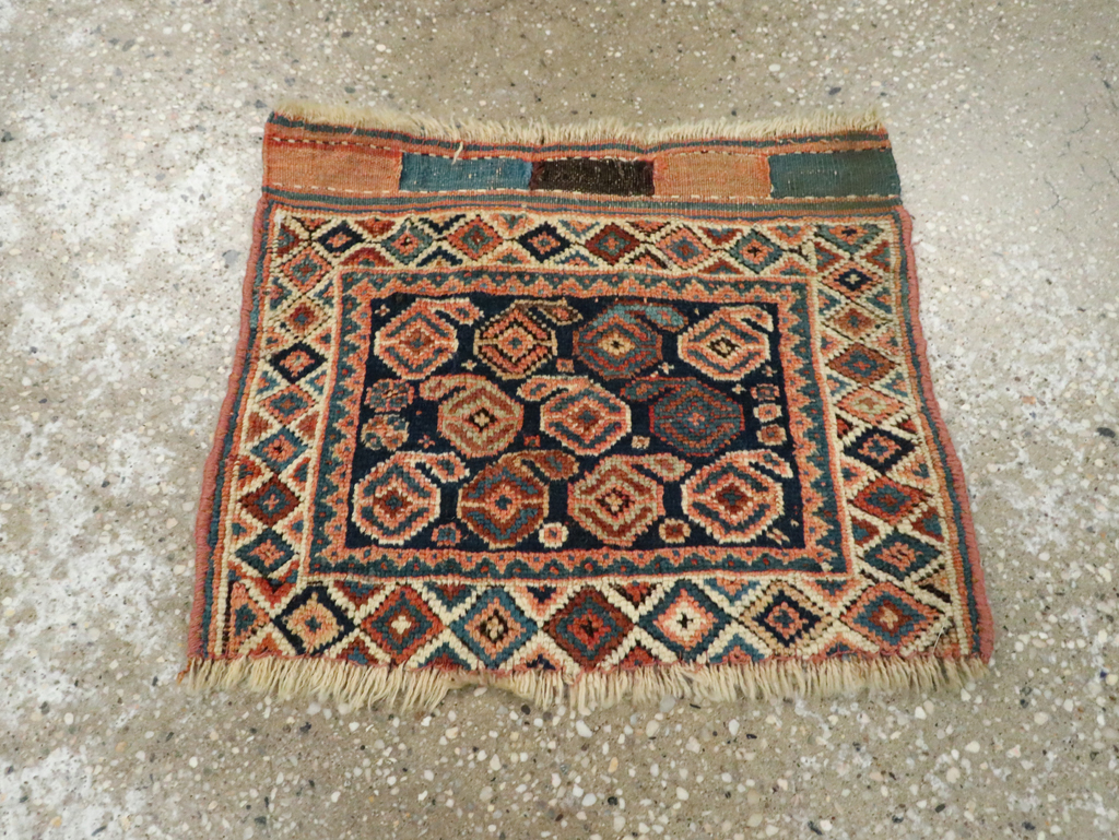 Vintage Persian Afshar Tribal Bag, No.29645 - Gss