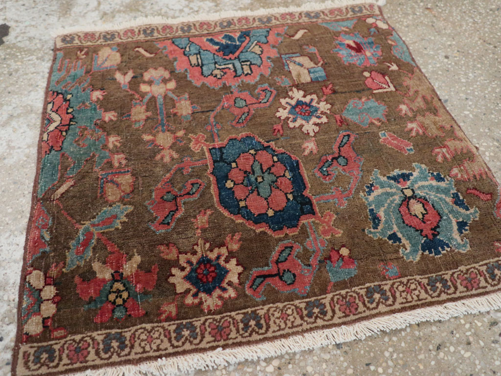 Antique Persian Wagireh Bidjar Sampler Rug, No.29661 - Gss