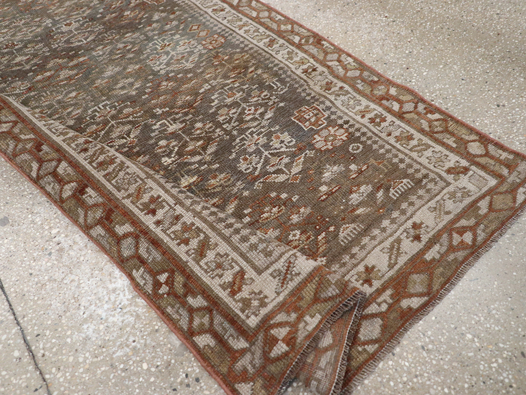 Antique Persian Kurd Long Runner, No.29685 - Gss
