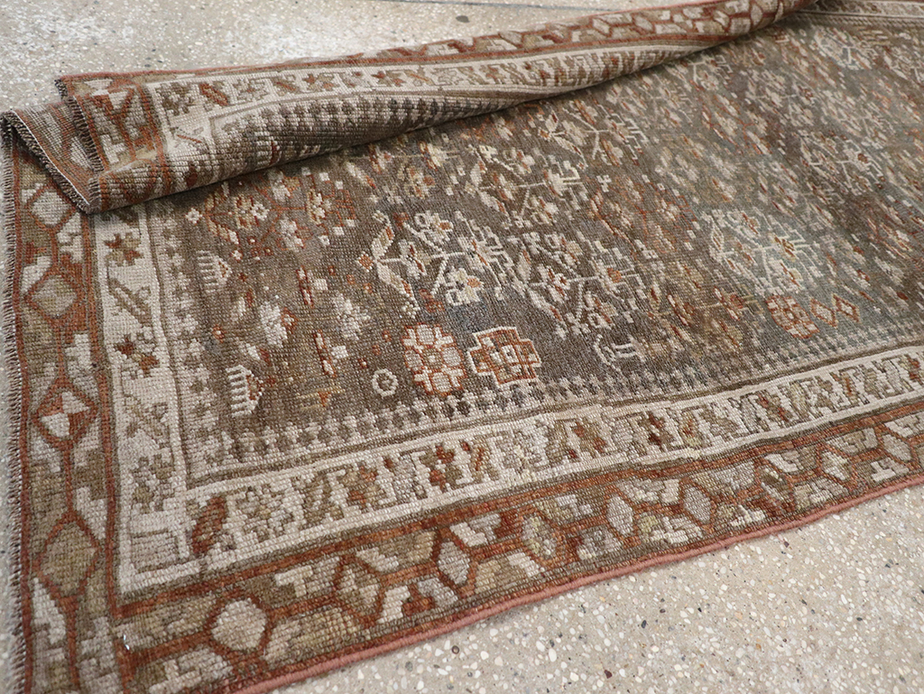 Antique Persian Kurd Long Runner, No.29685 - Gss