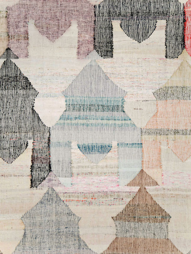 Turkish Contemporary Flatweave Kilim Large Room Size Carpet, No.29696 - Gss