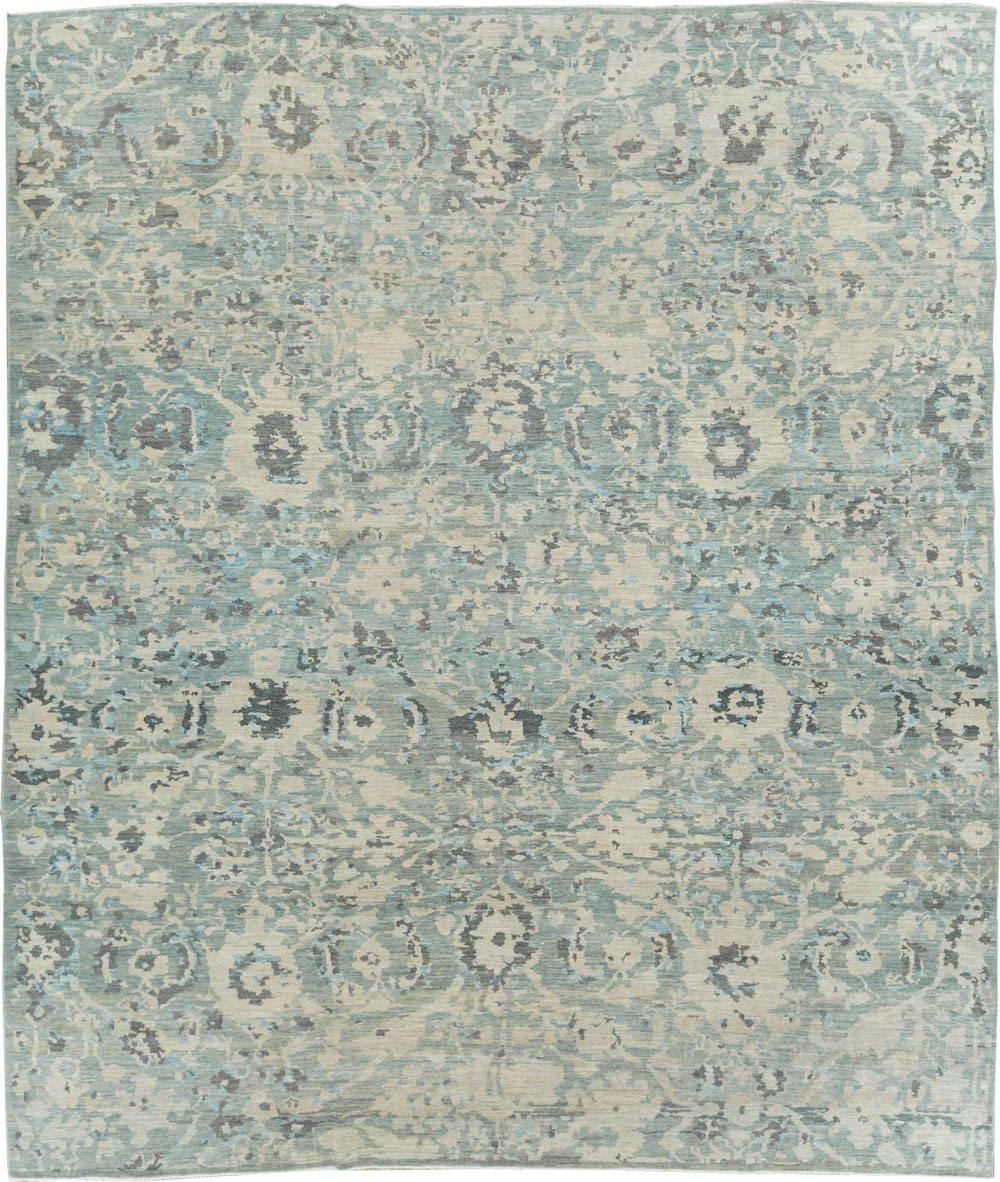 Contemporary Turkish Sultanabad Large Room Size Carpet, No.29700 - Gss