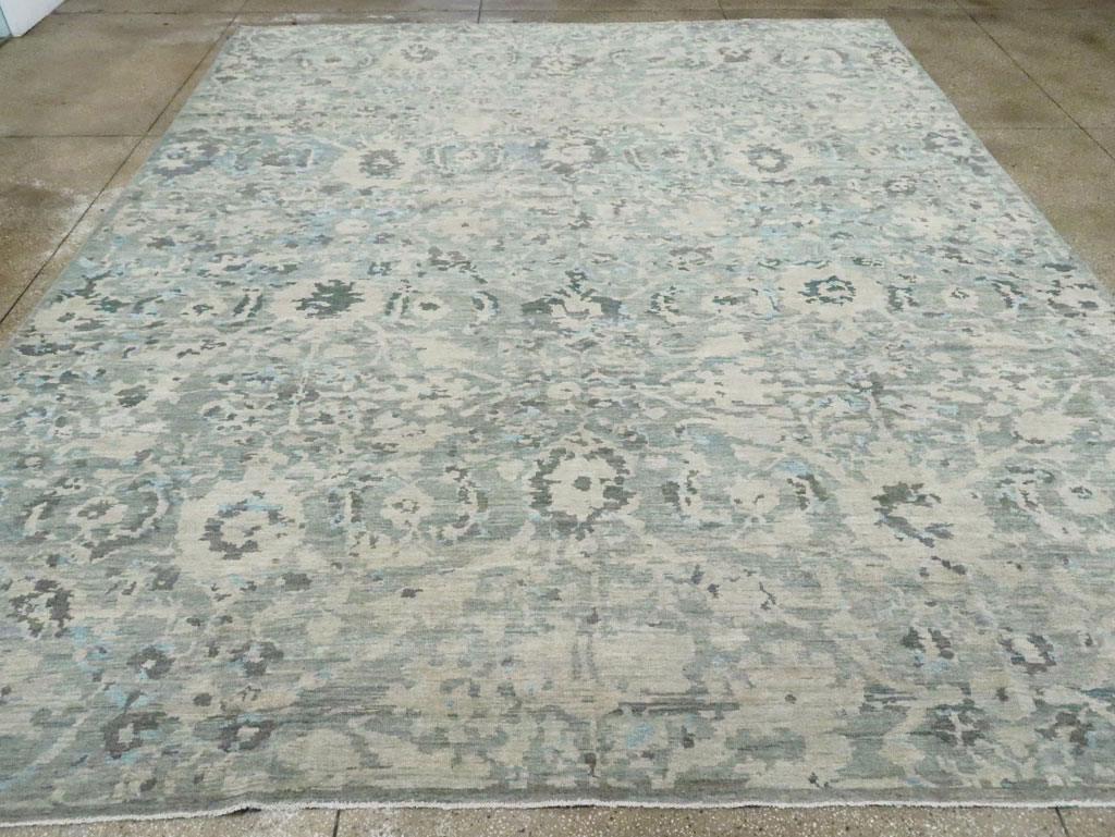 Contemporary Turkish Sultanabad Large Room Size Carpet, No.29700 - Gss