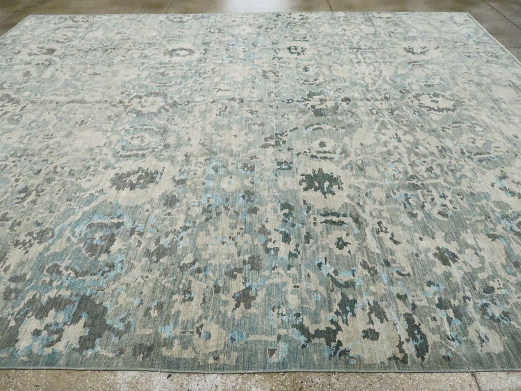 Contemporary Turkish Sultanabad Large Room Size Carpet, No.29700 - Gss