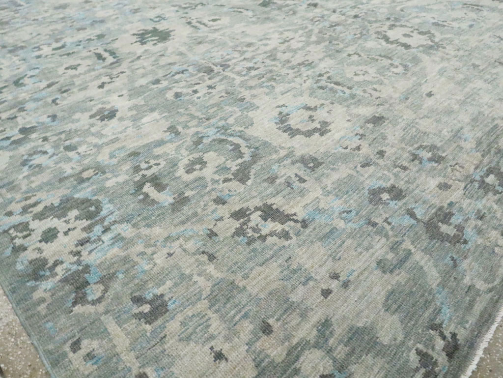 Contemporary Turkish Sultanabad Large Room Size Carpet, No.29700 - Gss