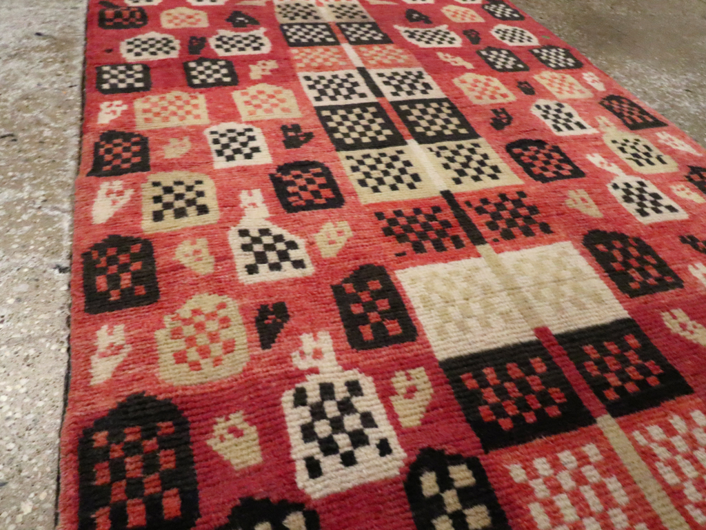 Vintage Turkish Anatolian Runner, No.29703 - Gss