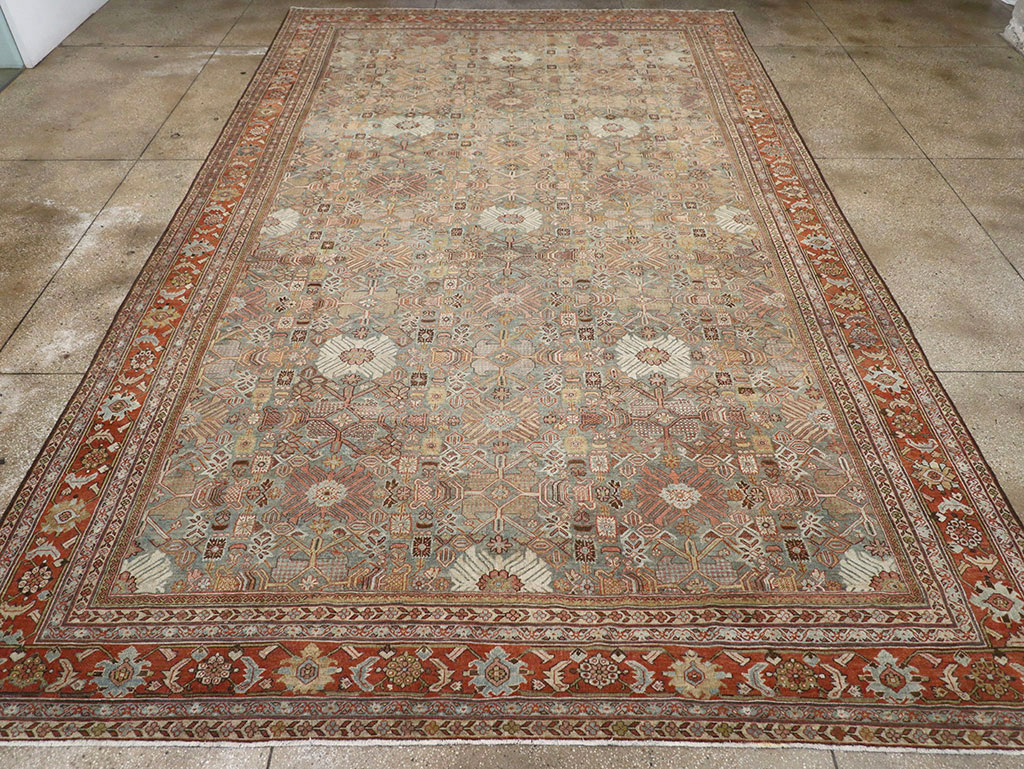 Antique Persian Mahal Carpet, No.29706 - Gss