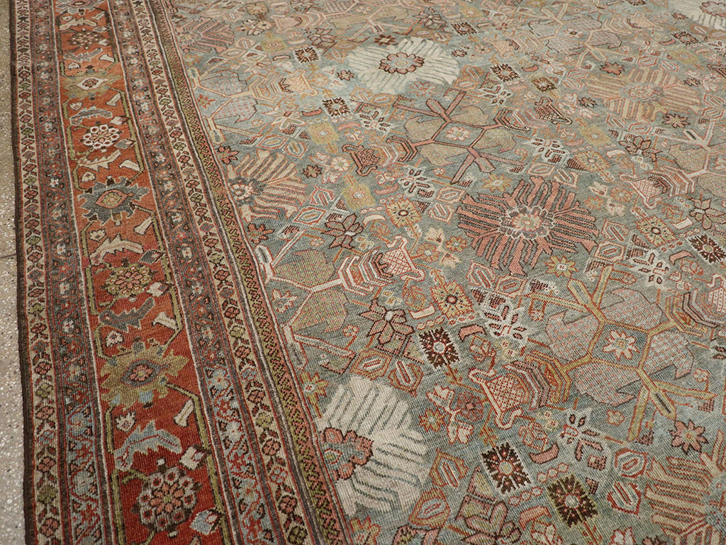 Antique Persian Mahal Carpet, No.29706 - Gss