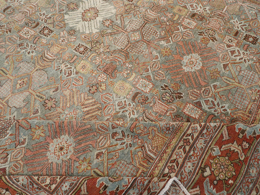 Antique Persian Mahal Carpet, No.29706 - Gss