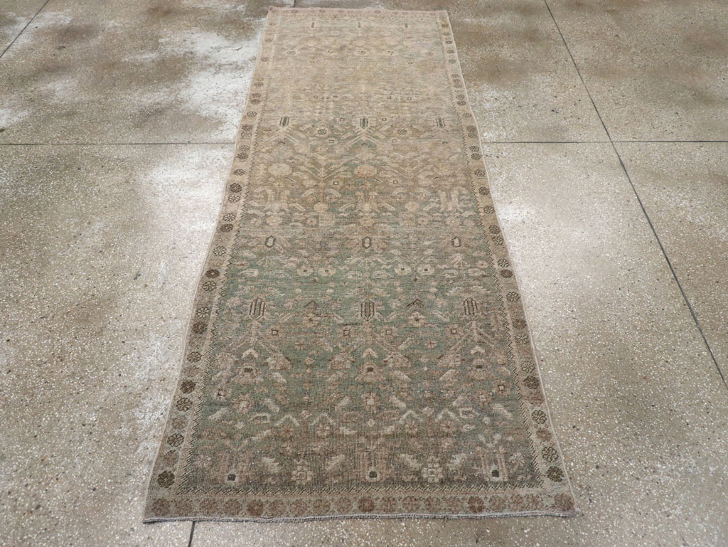 Antique Persian Bidjar Runner, No.29710 - Gss