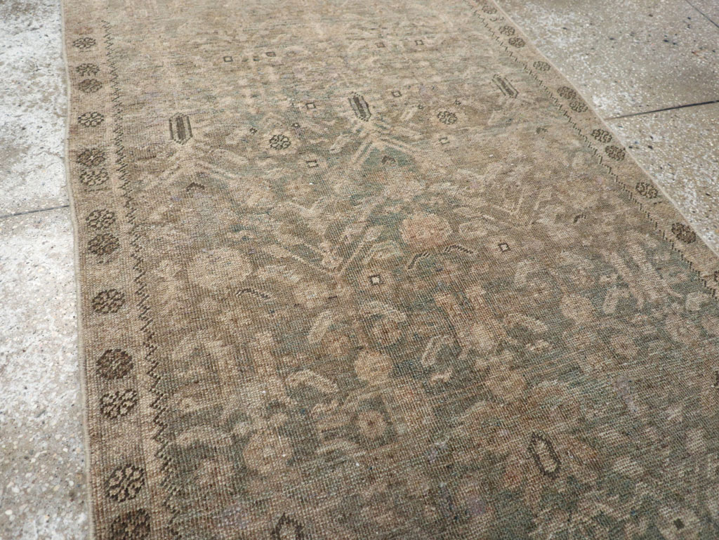 Antique Persian Bidjar Runner, No.29710 - Gss