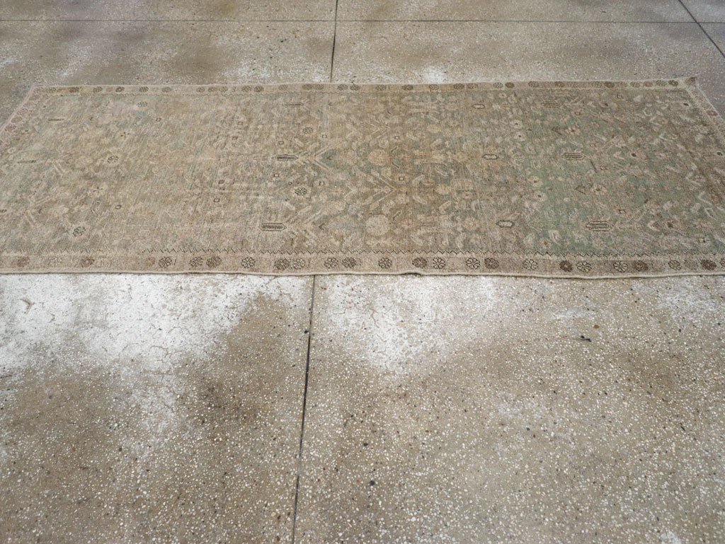 Antique Persian Bidjar Runner, No.29710 - Gss