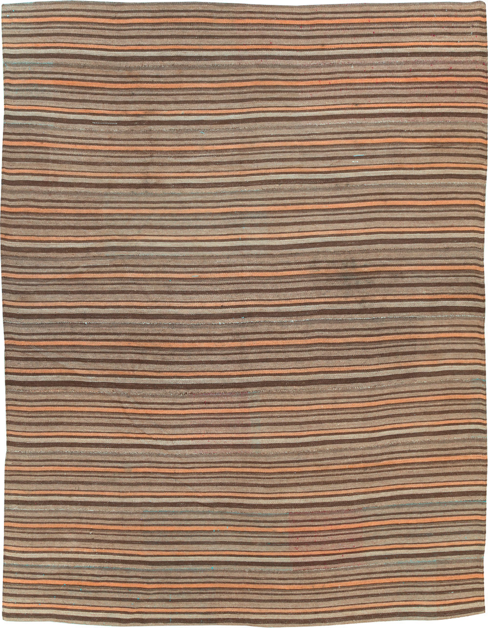 Vintage Persian Flatweave, No.29711 - Gss