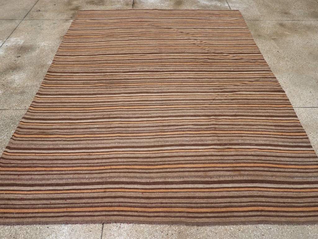 Vintage Persian Flatweave Kilim , No.29711 - Gss