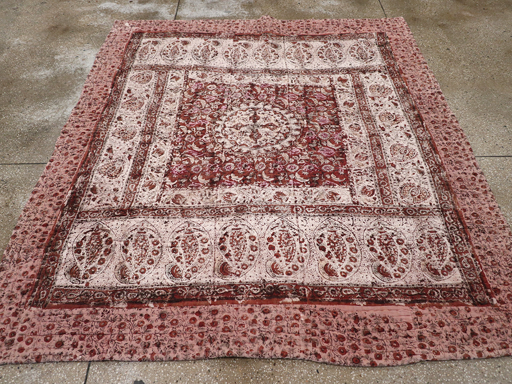 Vintage Persian Lahaf Blanket, No.29712 - Gss