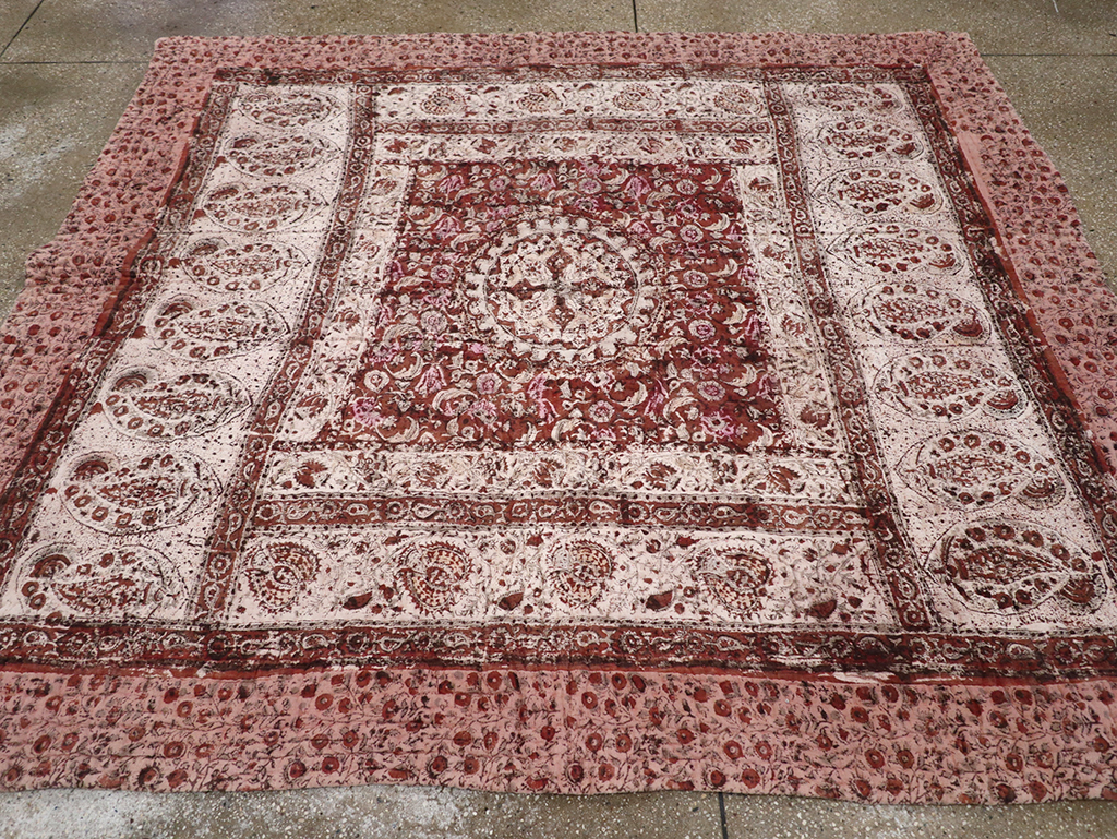Vintage Persian Lahaf Blanket, No.29712 - Gss