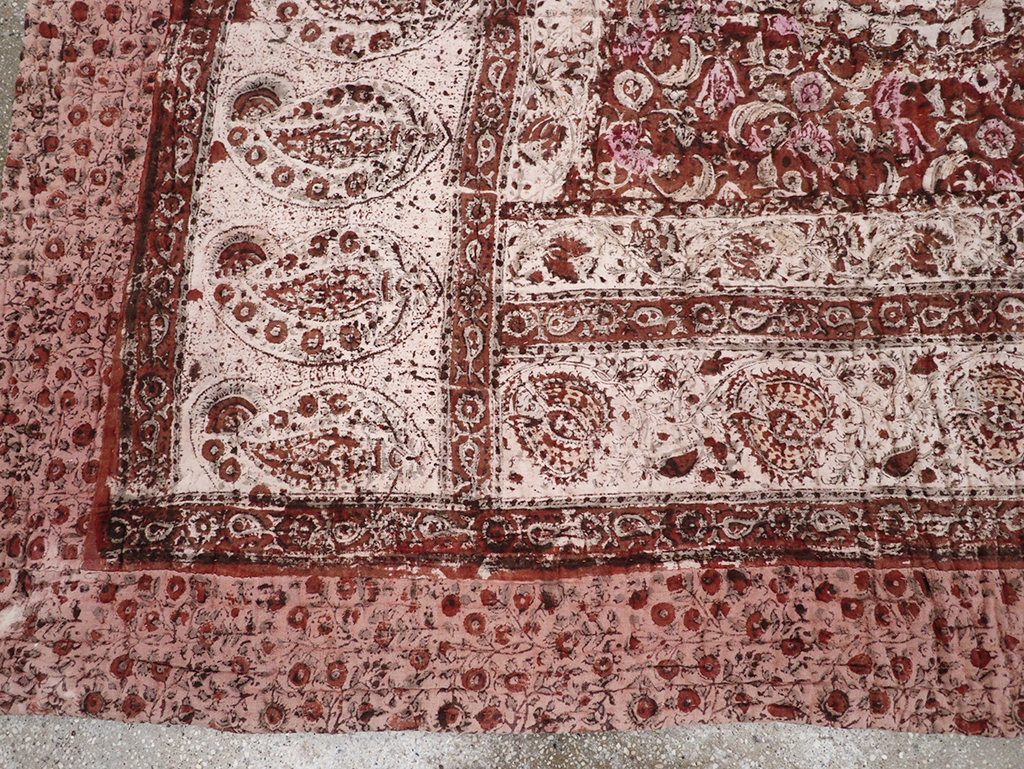 Vintage Persian Lahaf Blanket, No.29712 - Gss