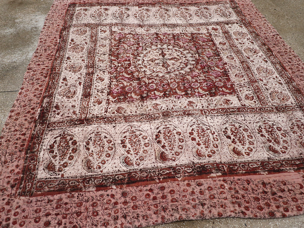 Vintage Persian Lahaf Blanket, No.29712 - Gss
