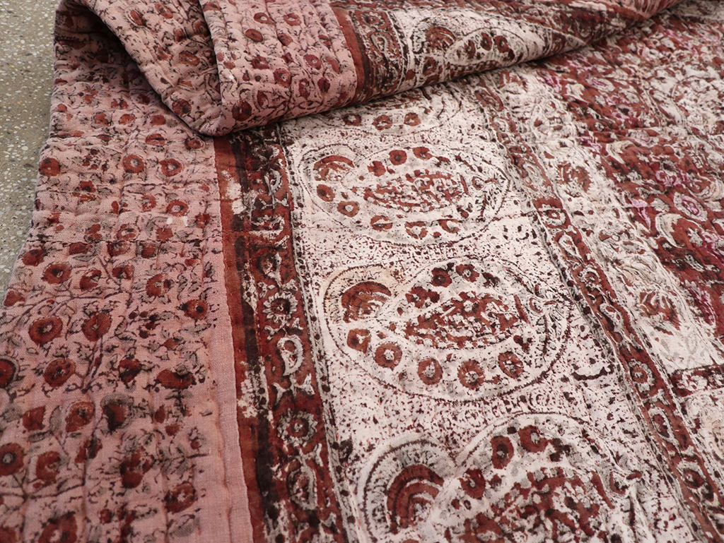 Vintage Persian Lahaf Blanket, No.29712 - Gss