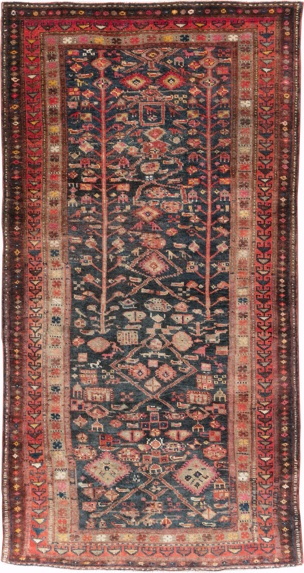 Antique Persian Lori Gallery Rug, No.29714 - Gss