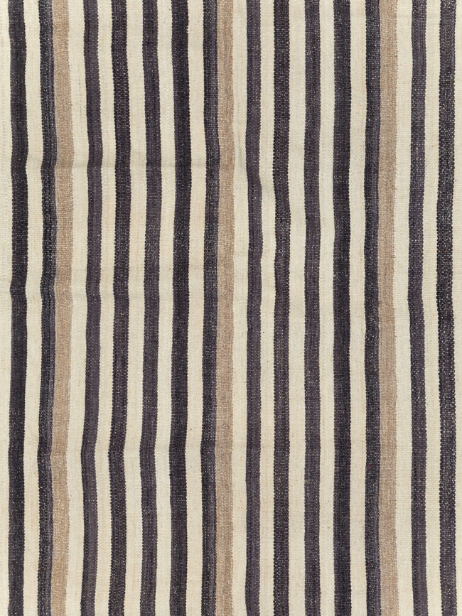 Modern Persian Flatweave Kilim Room Size Carpet, No.29722 - Gss