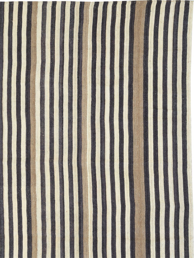Contemporary Turkish Flatweave Kilim Oversize Carpet, No.29726 - Gss