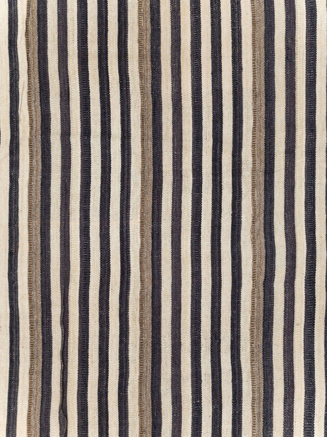 Modern Turkish Flatweave Kilim Room Size Carpet, No.29727 - Gss