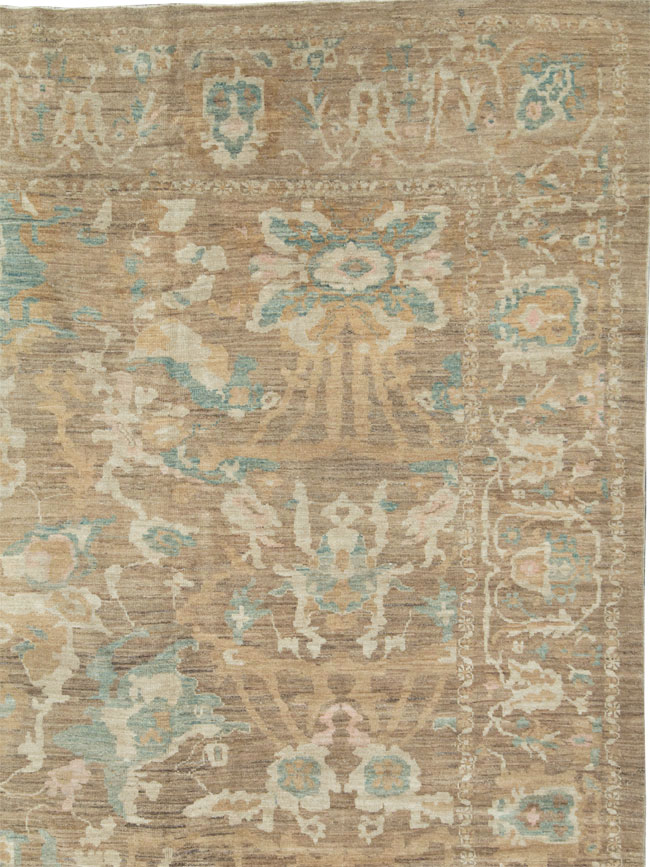 Modern Persian Sultanabad Oversize Carpet, No.29731 - Gss