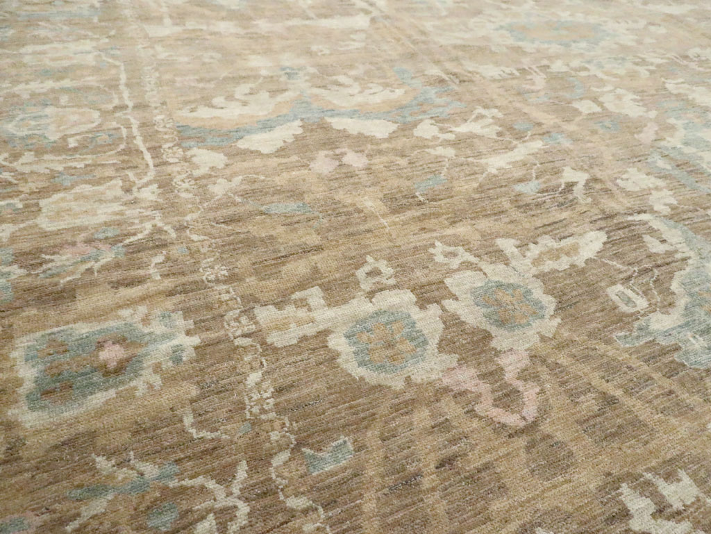 Modern Persian Sultanabad Oversize Carpet, No.29731 - Gss