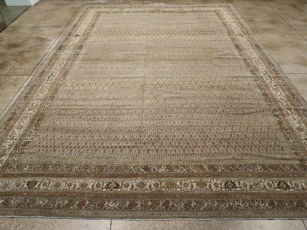 Antique Persian Bibikabad Large Room Size Carpet, No.29736 - Gss